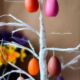 Handcrafted Easter Egg Candle Soy & Bee Wax, Eco-Friendly Decor - thumbnail 2
