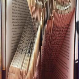 Origami Stephen King Fans Book Folding Pattern Diy Key 166 Folds With Free Heart - thumbnail 2