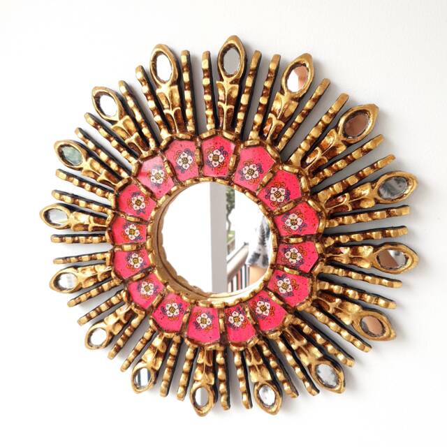 "Peruvian Mirrors ""Ojo Fuchsia 35cm" - image 1