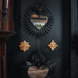Baroque Set Wall Plaques - Gothic Gallery Gap Fillers Small The Blackened Teeth Home Decor Homeware - thumbnail 2