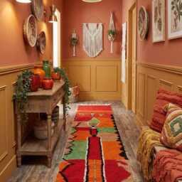 Handmade Wool Berber Runner Rug Custom Moroccan Rug - thumbnail 3