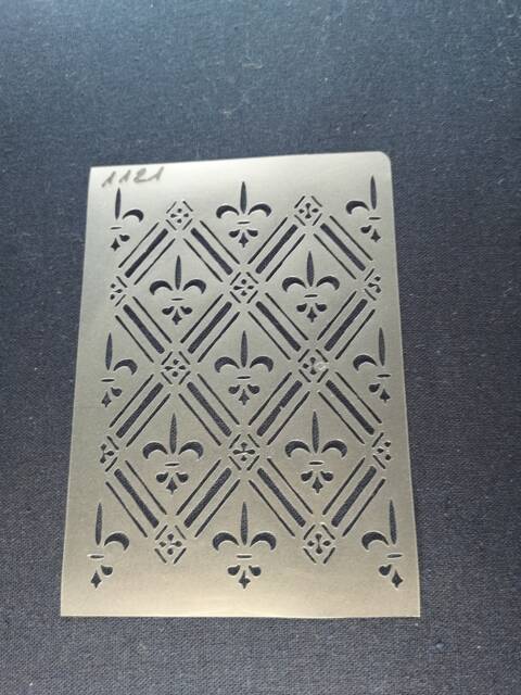 Fleur De Lis Stencil, Flexible, Reusable, 125Micron, Wall Decor, Home Decor, Furniture Painting, Card Making, Craft Stencil From Bitofeverythingbyb