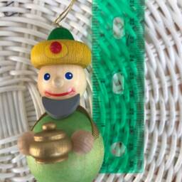 Set Of 3 Glasser Original Wooden Ornament Wise Men Handmade Germany Christmas Decoration Holiday Gift Ready For Shipping - thumbnail 3