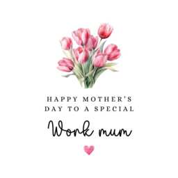 Work Mum Mother's Day Candle Gift Keepsake Ornament - thumbnail 4