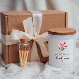 Work Mum Mother's Day Candle Gift Keepsake Ornament - thumbnail 3