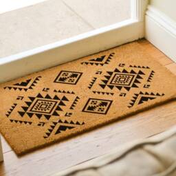 Boho Aztec Style Rug - Cute Western Doormat Home Decor Unique Doormat Gift - thumbnail 2