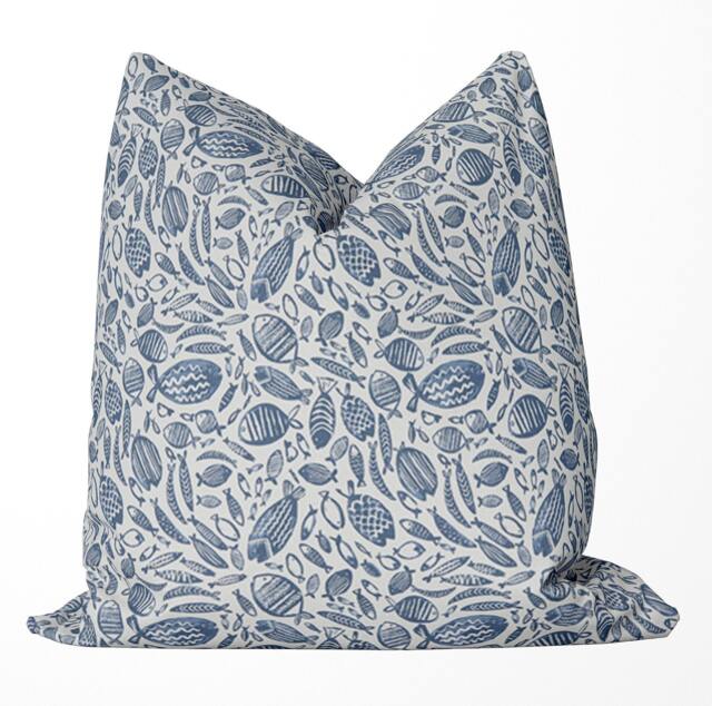 Trawler Navy Pillow