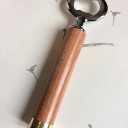 Holland & Shotgun Shell Cherry Wood Bottle Opener Unique Gift - thumbnail 2