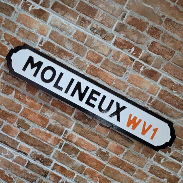 Molineux Football Ground Wolverhampton Street Sign - image 1