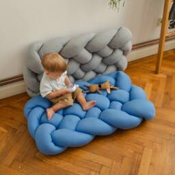 Play Mat Large Floor Cushion Baby Play Soft - thumbnail 2