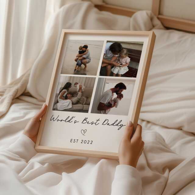 Personalised Daddy Gift - Print Birthday Gift, Photo Print, Gifts For - image 1