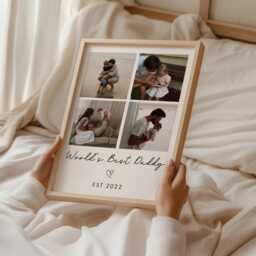Personalised Daddy Gift - Print Birthday Gift, Photo Print, Gifts For - thumbnail 1
