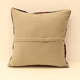 16x16 Kilim Pillow Square Turkish Mudcloth Moroccan Boho Lumbar Cover 4Kf-65 - thumbnail 4