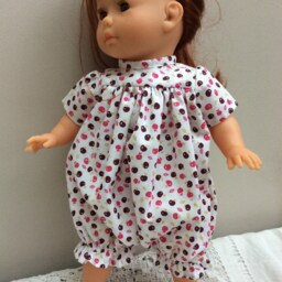 Apple Print Romper For 36 cm Dolls - thumbnail 4