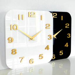Gloss Deco Retro Kitchen Wall Clock