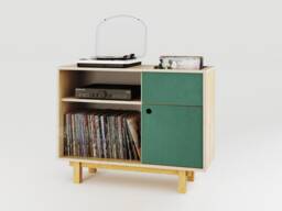 Kunnst Turntable Stand & Vinyl Record Storage, Storage