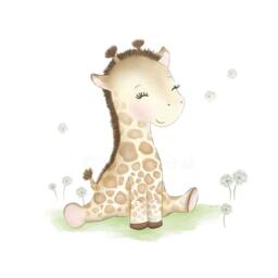 Set Of 4 Wall Art - Safari Nursery Baby Animal Prints Decor Shower Gift Elephant Sweet Cheeks - thumbnail 2