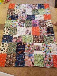 Custom Memory Photo Blanket - thumbnail 1