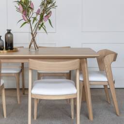 Farmhouse Dining Table & Chair Set, Solid Wood Room Furniture, Elegant Kitchen Set - thumbnail 3