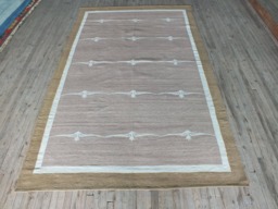 Rug 6x9 Approx., Kilim Rug, Turkish Rug, New Kilim Rug, Flatweave Rug, Beige Rug, Brown Rug, Large Area Kilim, Turkish Rugs - thumbnail 1