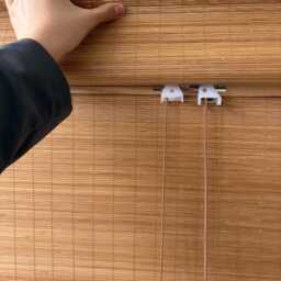 Natural Bamboo Shades For Bedroom - Organic Modern Home Decoration - thumbnail 3