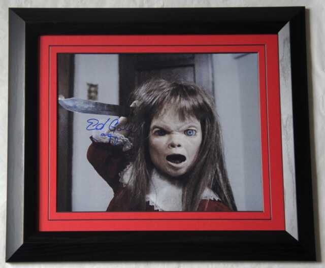 Ed Gale Signed Dolly Dearest 10 X 8 Photo Framed Authentic Not Copy Or Print Registered Dealer - image 1