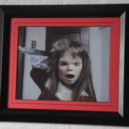 Ed Gale Signed Dolly Dearest 10 X 8 Photo Framed Authentic Not Copy Or Print Registered Dealer - thumbnail 2
