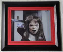 Ed Gale Signed Dolly Dearest 10 X 8 Photo Framed Authentic Not Copy Or Print Registered Dealer