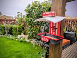 Sunderland Supporters Bird Feeder Stadium Of Flight Fly Thru Design - Garden Gift For A Football Mad Mackem