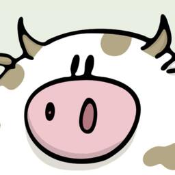 Cute Cow Kids Print - Nursery Wall Art Love You To The Moo N & Back Farm Animal Printable Decor Digital Download - thumbnail 2