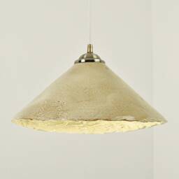 Beige Ceramic Pendant Light For Kitchen Island Modern Farmhouse Hanging Lamp - thumbnail 3
