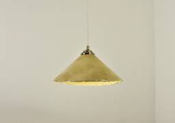 Beige Ceramic Pendant Light For Kitchen Island Modern Farmhouse Hanging Lamp - thumbnail 1