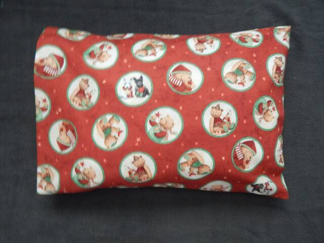 Christmas Colorful Pillow Case/ Newborn Toddler Children Kids Case/Boy's/Girl's Pillowcase - image 1