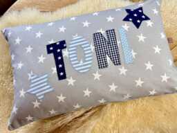 Personalized Pillow, Name Birth, Baby, Christening - thumbnail 1