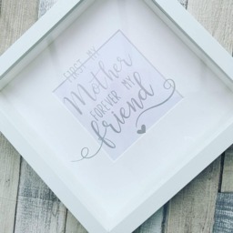 Mum Photo Frame Perfect Mother's Day Gift, First My Mother Forever Friend, Home D??cor, Hanging Frame, Gift For - thumbnail 3