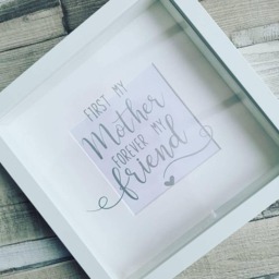 Mum Photo Frame Perfect Mother's Day Gift, First My Mother Forever Friend, Home D??cor, Hanging Frame, Gift For - thumbnail 2