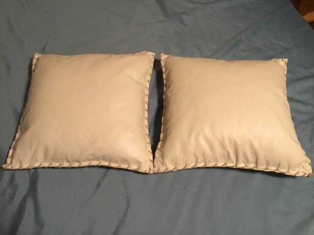 Genuine Leather Pillow - image 1