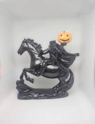 Headless Horseman - Halloween D??cor Horseman Statue Creepy Gothic Gift Birthday Centerpiece - thumbnail 1