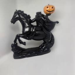 Headless Horseman - Halloween D??cor Horseman Statue Creepy Gothic Gift Birthday Centerpiece - thumbnail 2