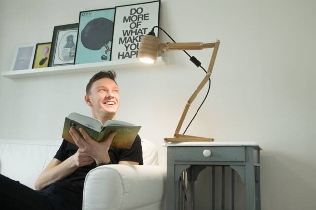 Flampic Xxl Wooden Table Lamp 15 Shapes, Creative Design, Led Lamp - image 1