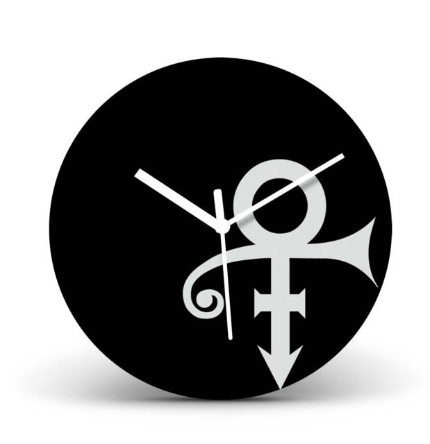 Prince Music Vinyl Record Wall Clock Home Decor Modern Christmas Gift Unique Present