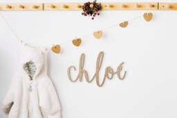 Personalised Name Sign Wall Kids Girls Boys Bedroom Nursery Decor - Apollo - thumbnail 1