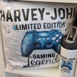 Personalised Gaming Controller Cushion - Limited Edition - thumbnail 4