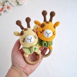 Unisex Safari Baby Gift Basket For Expecting Mommy, New Parent Box Jungle Shower - thumbnail 4