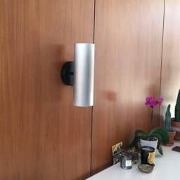 Modern Sconce - Cylinder Shade Minimalist Contemporary Dining Room Kitchen Light Entryway Bathroom Bedroom Ul Listed - thumbnail 1