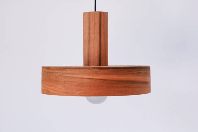 Pendant Light Kitchen Island, Mid Century Ceiling Light, Wood Decor Hanging Lamp - image 1