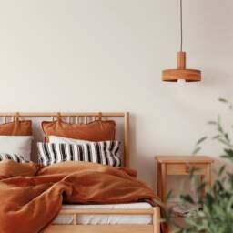 Pendant Light Kitchen Island, Mid Century Ceiling Light, Wood Decor Hanging Lamp - thumbnail 2