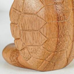 Meditating Turtle Sculpture, Animal, Yoga, Wood Carving, Nature, Handmade Turtle, Meditation Statue, Figurine, Birthday Gift, Gift For Her - thumbnail 4