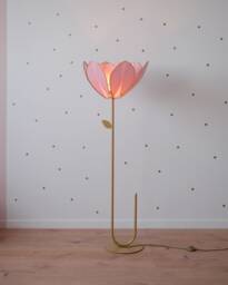 Floor Lamp & Lampshade Double Flower - Sugar