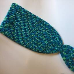 Mermaid Tail Blanket, Baby Photo Prop, Mermaid, Girl, Boy, Shower Gift, Crochet - thumbnail 2